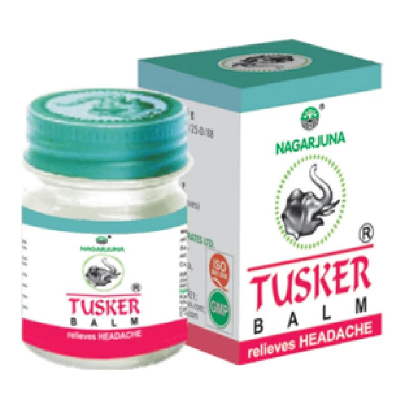 Nagarjuna Ayurveda Tusker Balm, 10 g-1.webp